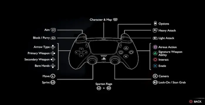 Controller God of War Ragnarok Hart Brown