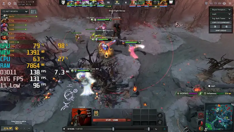 Specs Dota 2 Desktop Gaming HartBrown