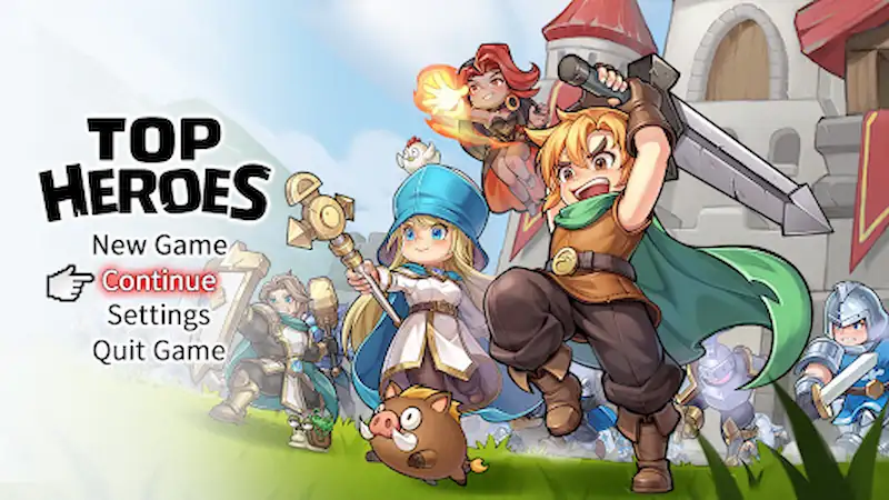 Top Heroes Kingdom Saga Mobile HartBrown
