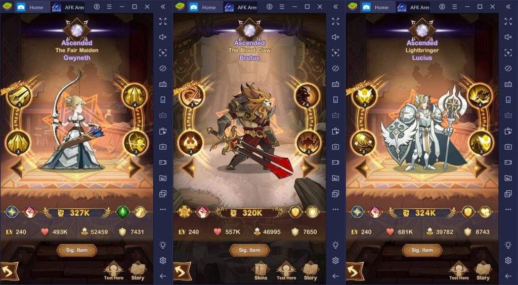 AFK Arena Mobile HartBrown