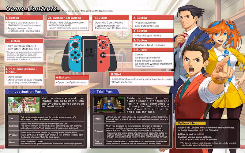 Ace Attorney Trilogy Controller HartBrown