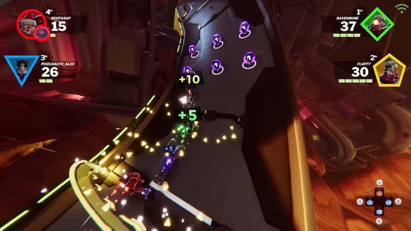 Gameplay Rocket Rumble Console Gaming HartBrown