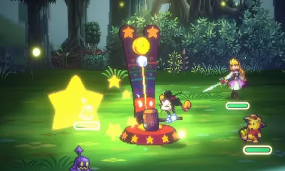 Gameplay Disney Pixel RPG HartBrown