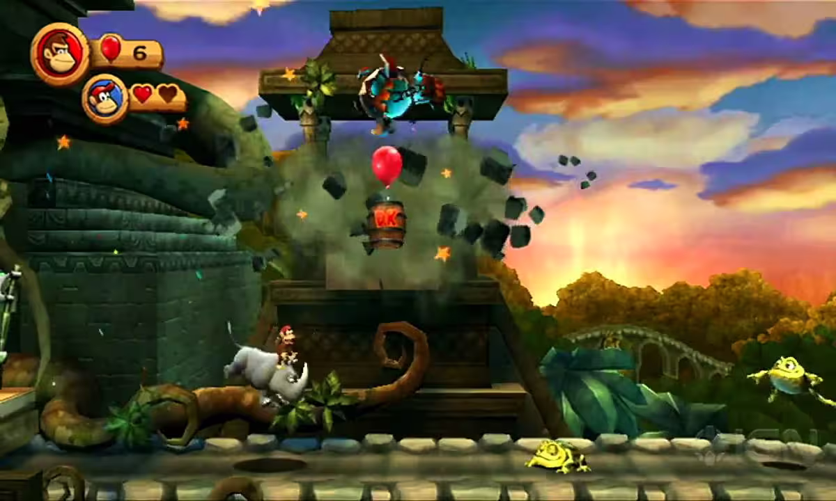 Gameplay Donkey Kong Country Returns HD HartBrown
