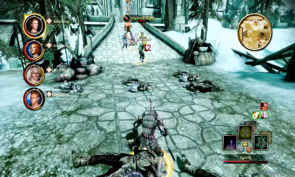 Gameplay Dragon Age Origins HartBrown