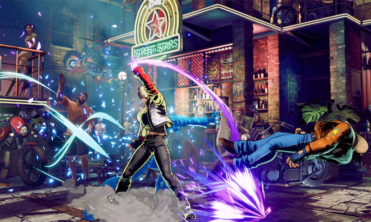 Gameplay Fatal Fury City of the Wolves HartBrown