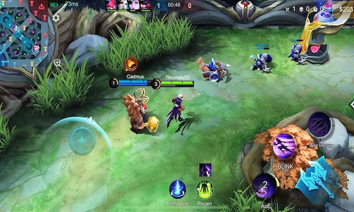 Gameplay Mobile Legends Bang Bang HartBrown