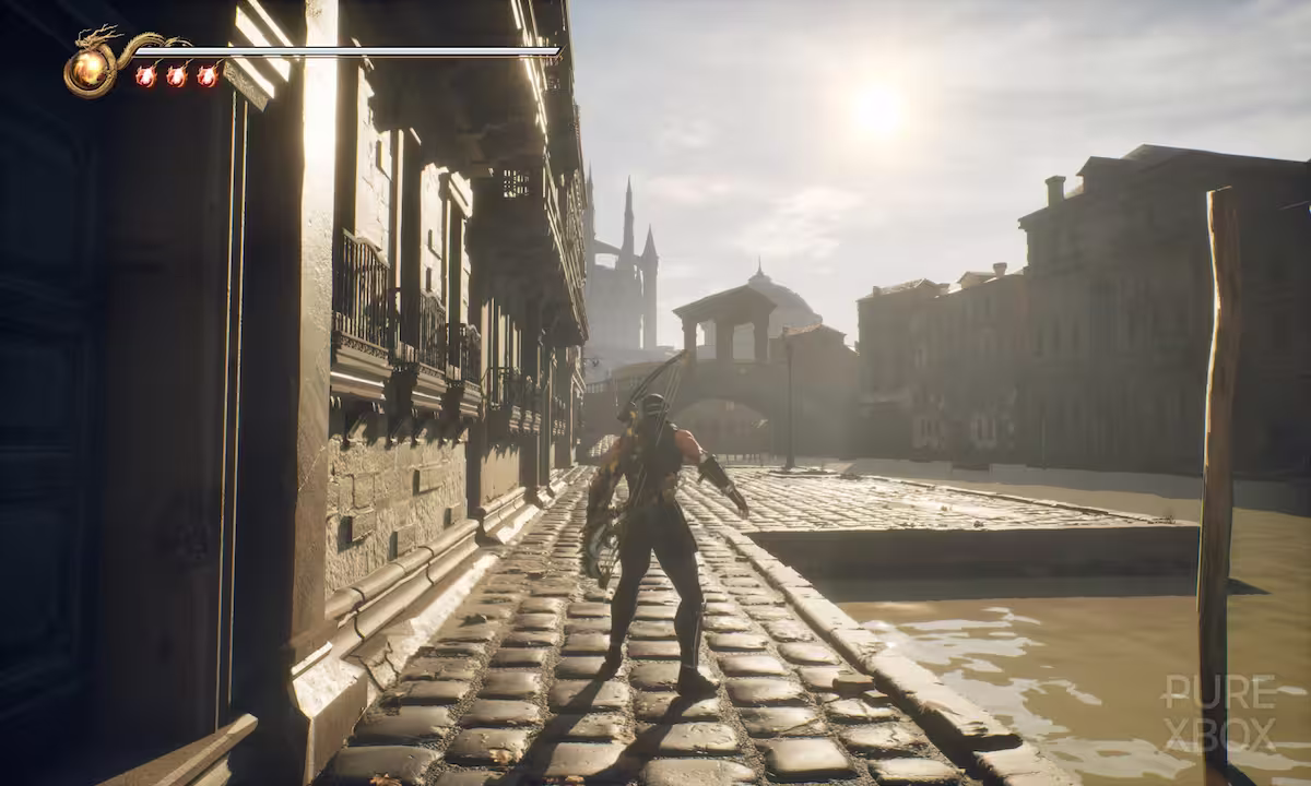 Gameplay Ninja Gaiden 2 Black HartBrown