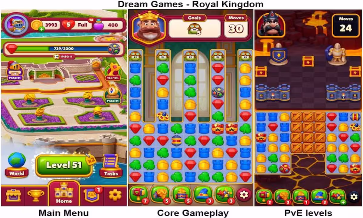 Gameplay Royal Kingdom Mobile Gaming HartBrown