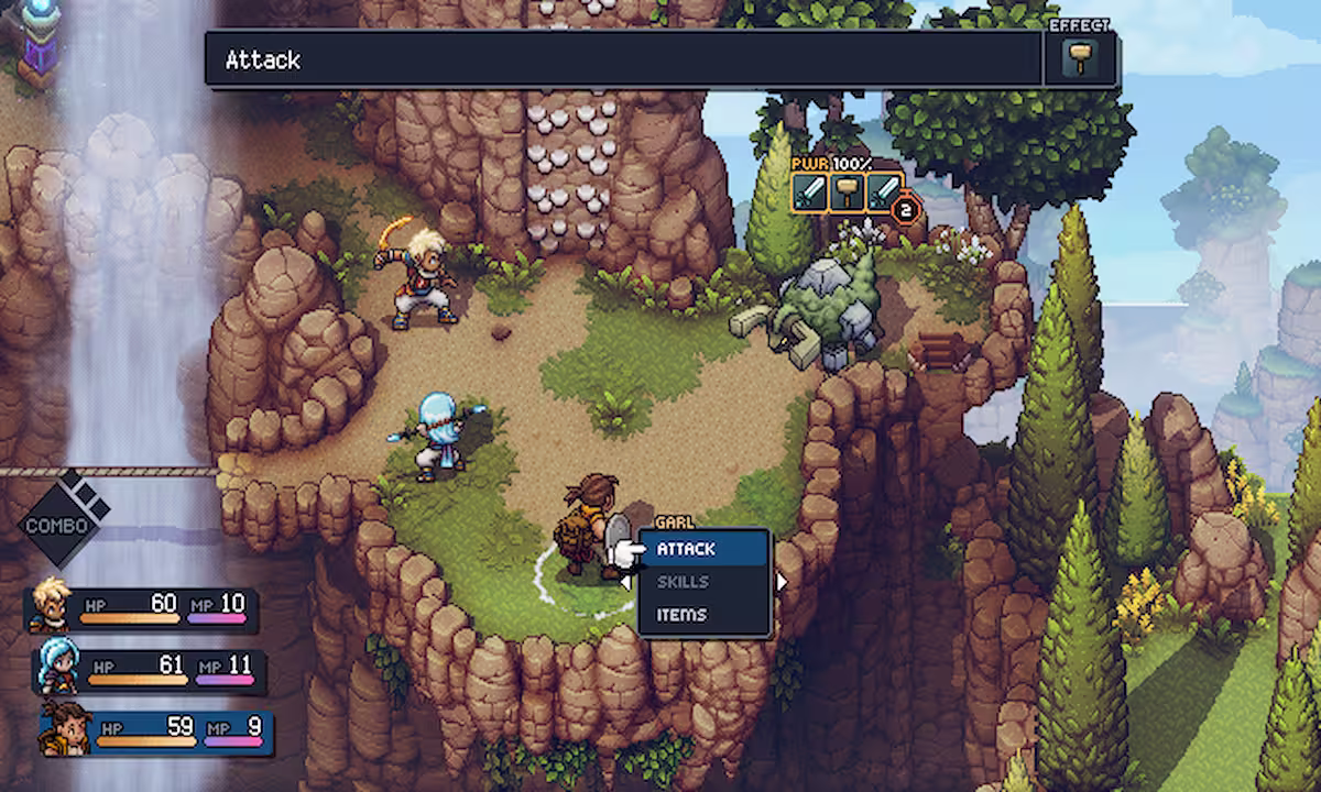 Gameplay Sea of Stars Dawn of Equinox HartBrown