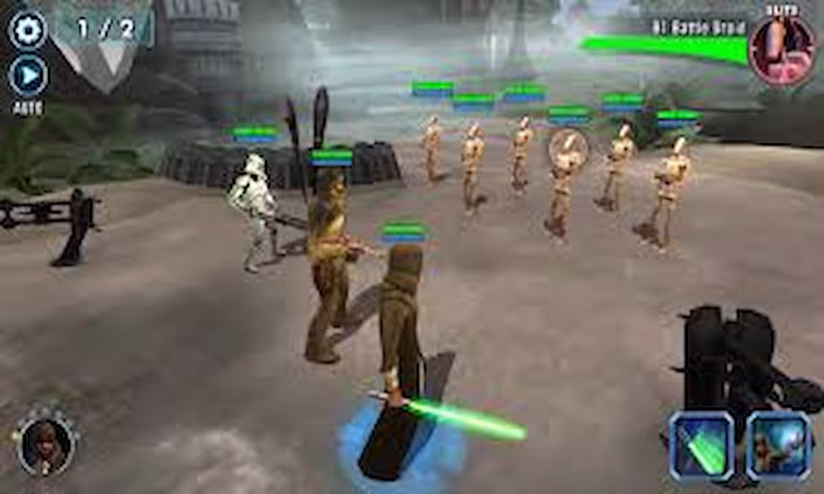 Gameplay Star Wars Galaxy of Heroes HartBrown
