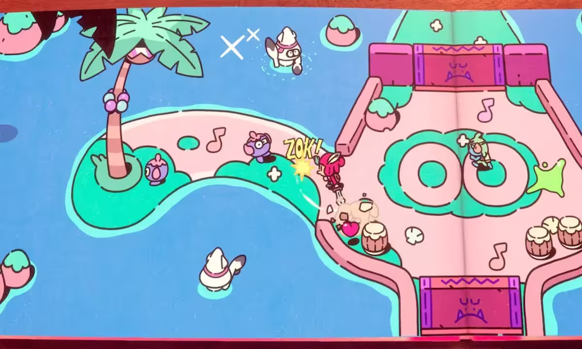 Gameplay The Plucky Squire HartBrown