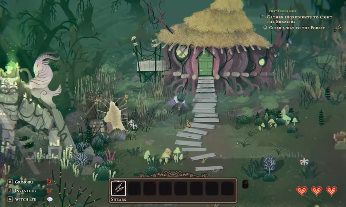 Gameplay Wytchwood HartBrown