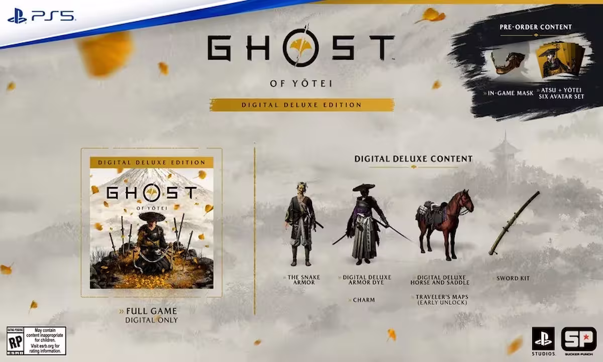 Ghost of Yotei Controller HartBrown