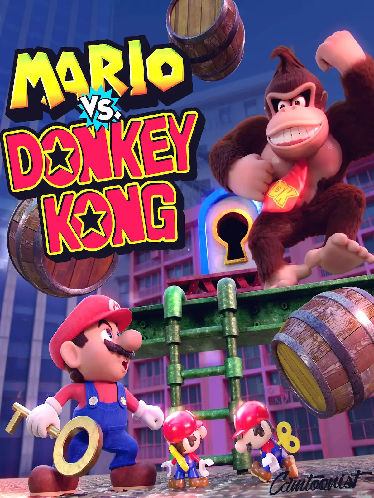 Mario Vs Donkey Kong Console Gaming HartBrown