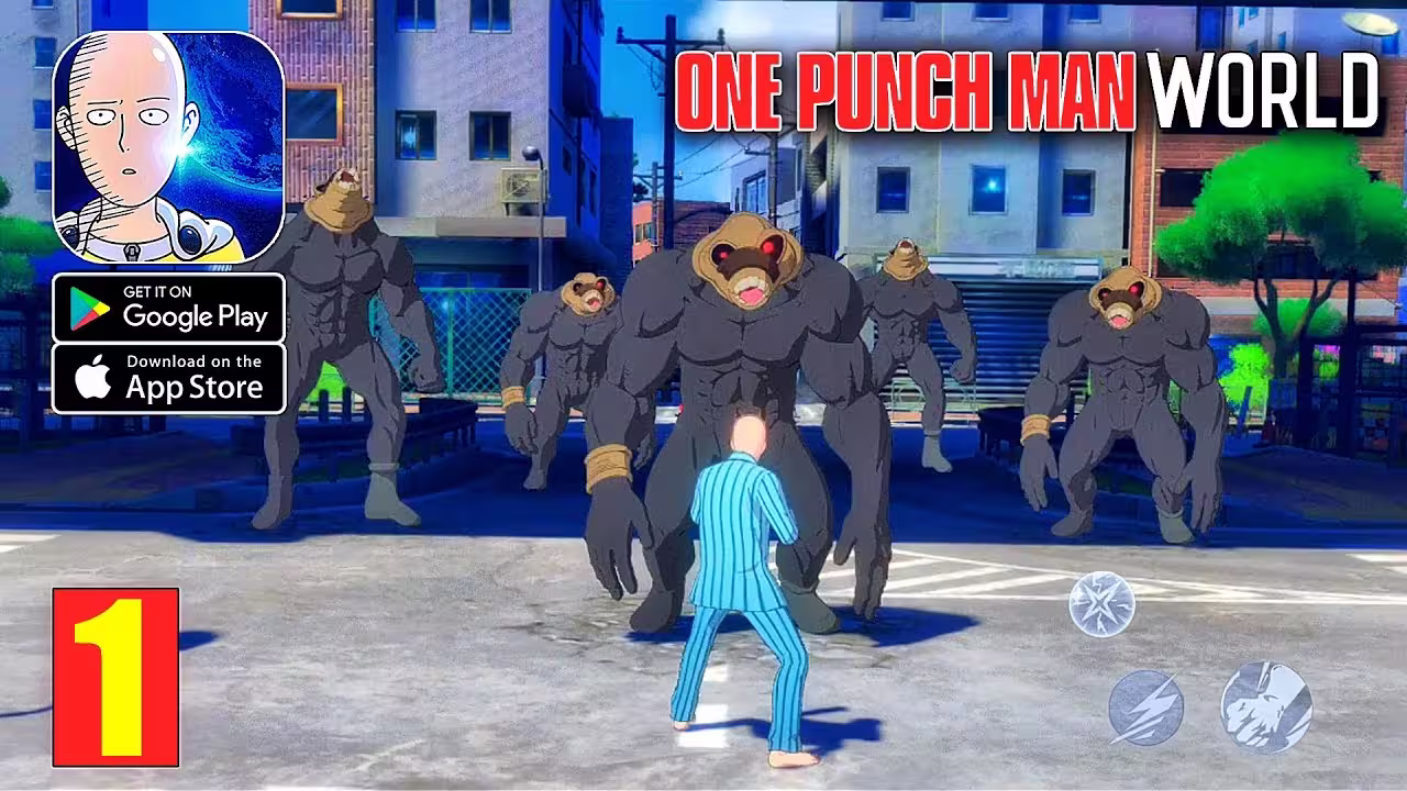 One Punch Man World Mobile HartBrown