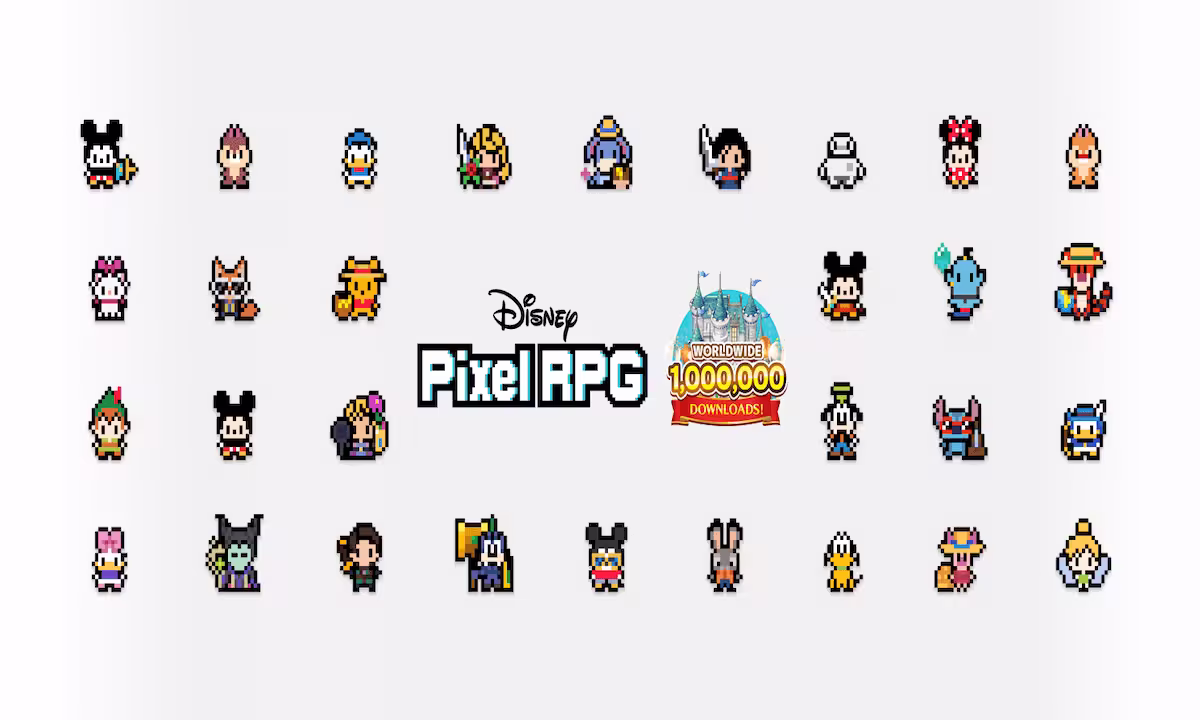 Review Disney Pixel RPG Mobile Gaming HartBrown