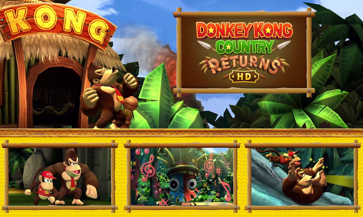 Spesifikasi Donkey Kong Country Returns HD HartBrown