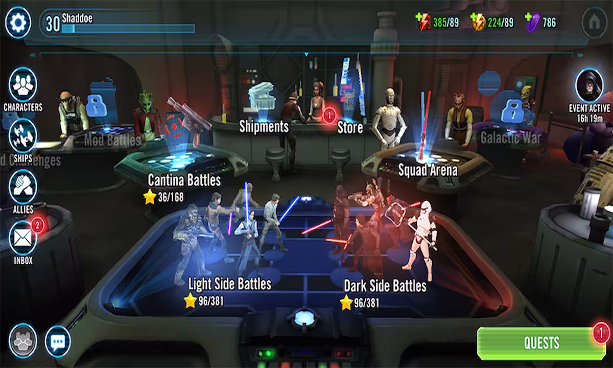 Star Wars Galaxy of Heroes Mobile HartBrown